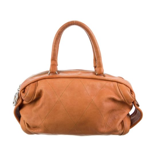 Auth CHANEL CC Bowler Bag Jebwa 6J175 - Picture 1 of 4